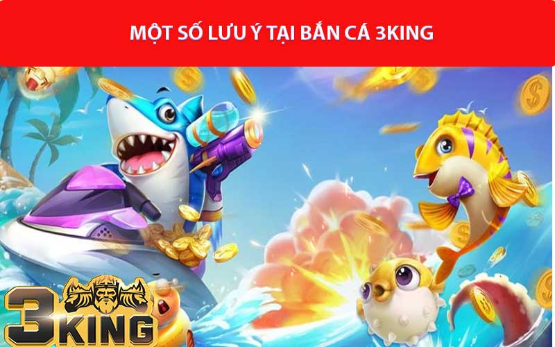 Một số lưu ý tại bắn cá 3king